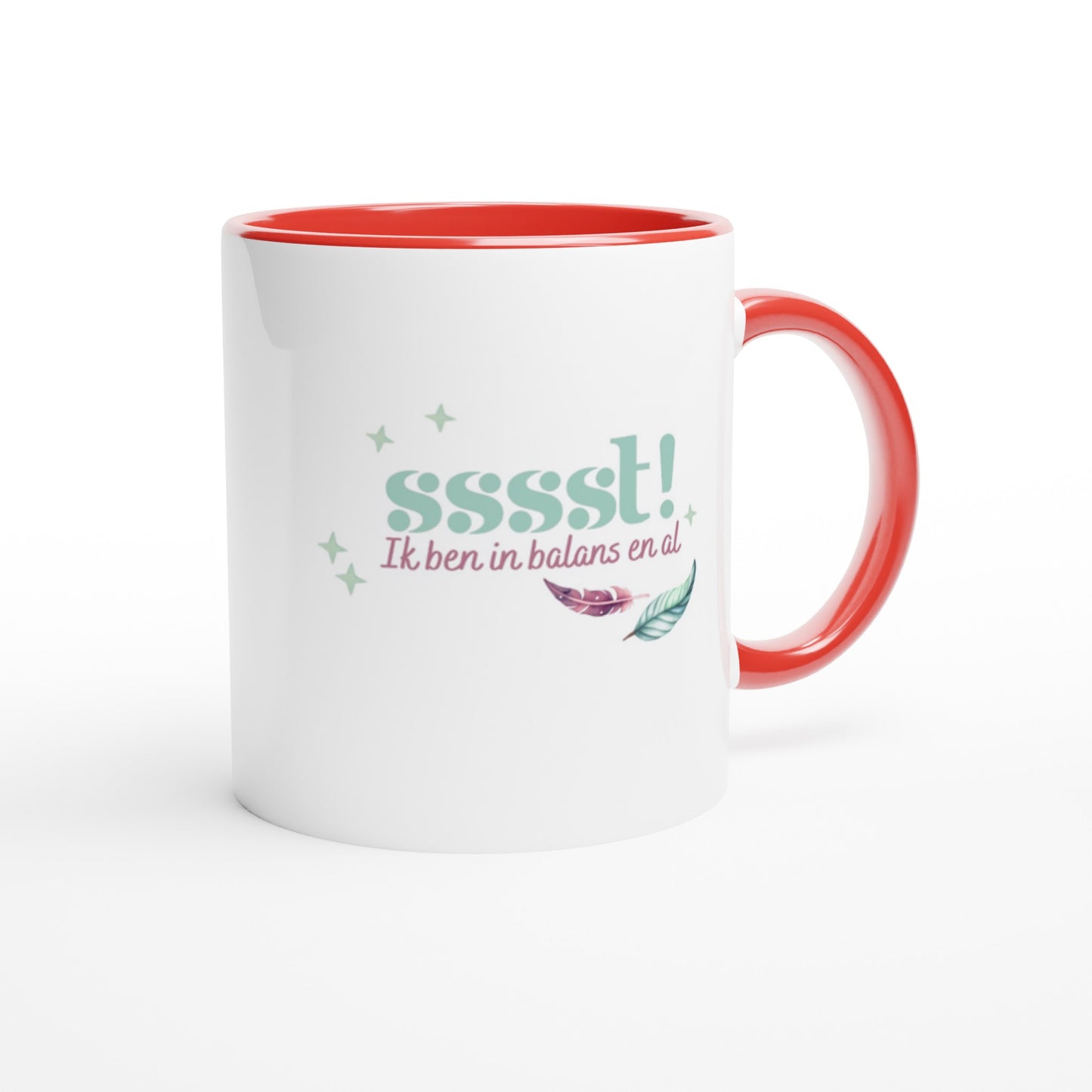 SSSST! Ik ben in balans en al. Mok